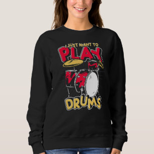 Drum Set Percussion Music Drummer Musician Drums T Shirt