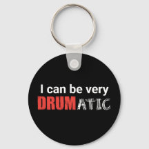 Drumatic Funny Citat med röd och vit text