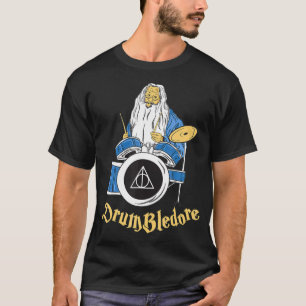 Drumbledor drummer magician-trummor, roliga filmer t shirt