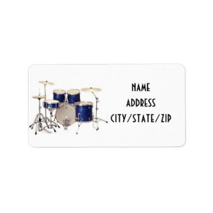 ***DRUMER** ADRESSETIKETTER