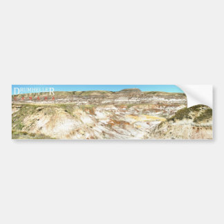 Drumheller Alberta Kanada landskap klistermärken