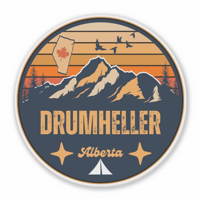 Drumheller, Alberta Klistermärken (Framsida)