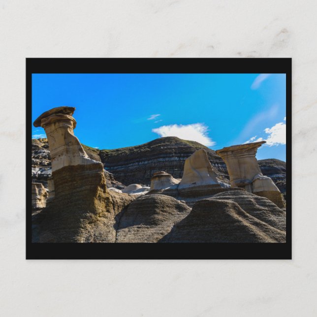Drumheller HooDoos Vykort (Framsida)
