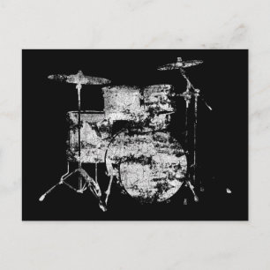 drumkit vykort