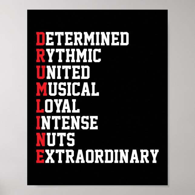 Drumline Drumline Marching Band Poster (Framsidan)
