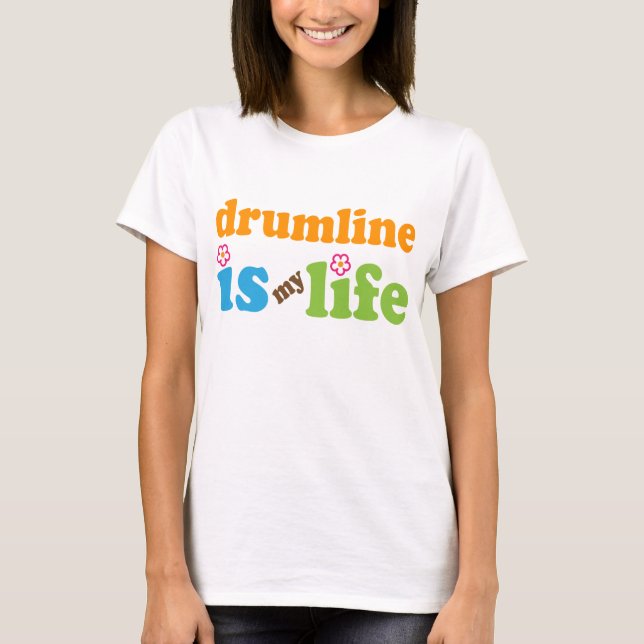 Drumline gåvaflickor tee (Framsida)