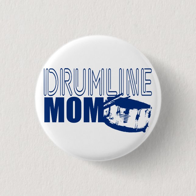 Drumline Mamma Blue Knapp (Framsida)