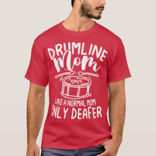 Drumline Mamma som en vanlig Mamma-bläckfisk T Shirt