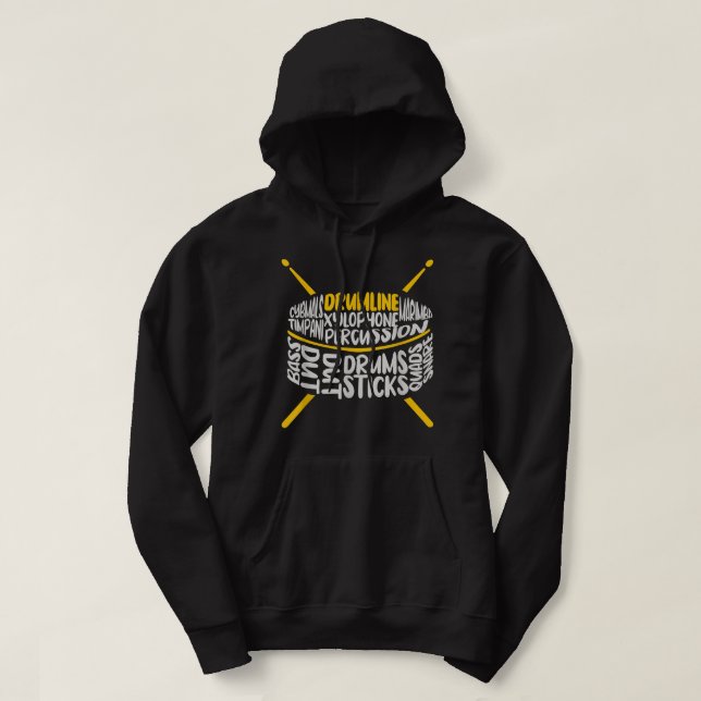 Drumline Marching Band, School Band1 Hoodie (Design framsida)