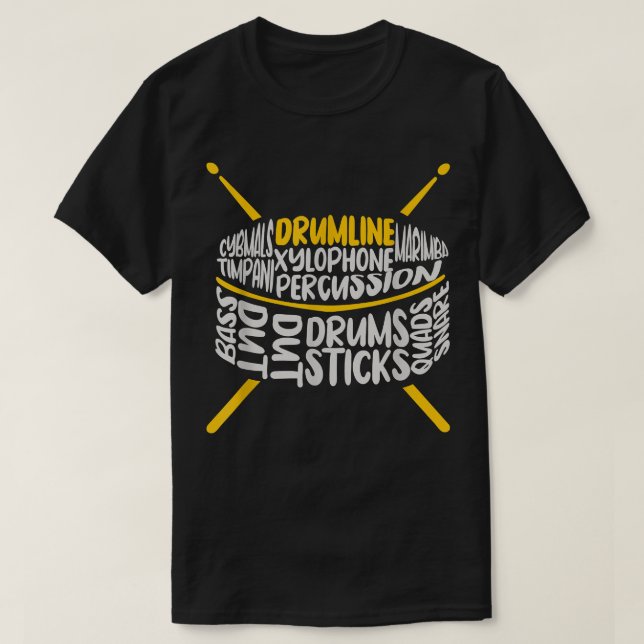 Drumline Marching Band, School Band1 T Shirt (Design framsida)