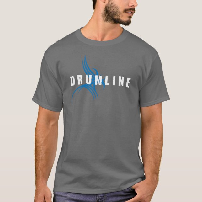 Drumline Marching Band Thmet T Shirt (Framsida)