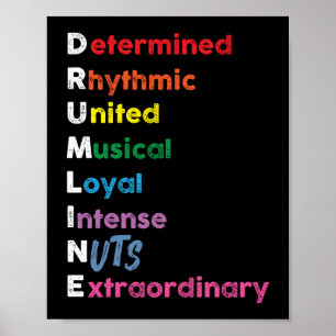 Drumline - markeringsram för trumlinje poster