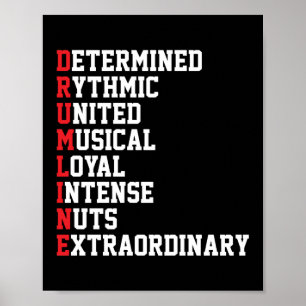 Drumline - markeringsram för trumlinje poster
