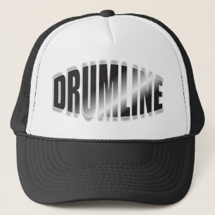 Drumline svart krom truckerkeps