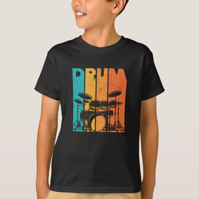 Drummar| Drumming Älskare Drummer Gift T Shirt (Framsida)