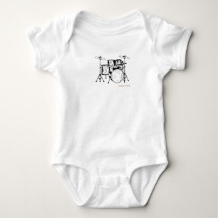 Drummer baby t shirt