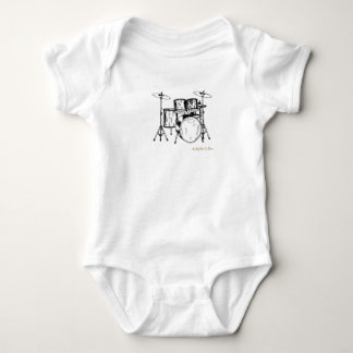 Drummer baby t shirt