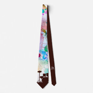 Drummer Band Necktie Drum Set Music Necktie Slips