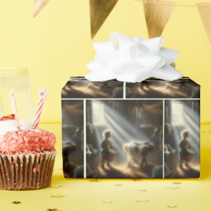 Drummer Boy med Baby Jesus på en man Presentpapper