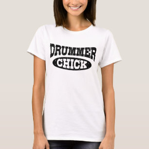 Drummer-Chick Tröja