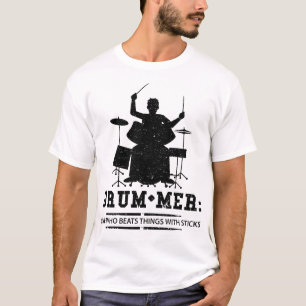 Drummer Definition - Drummer T Shirt