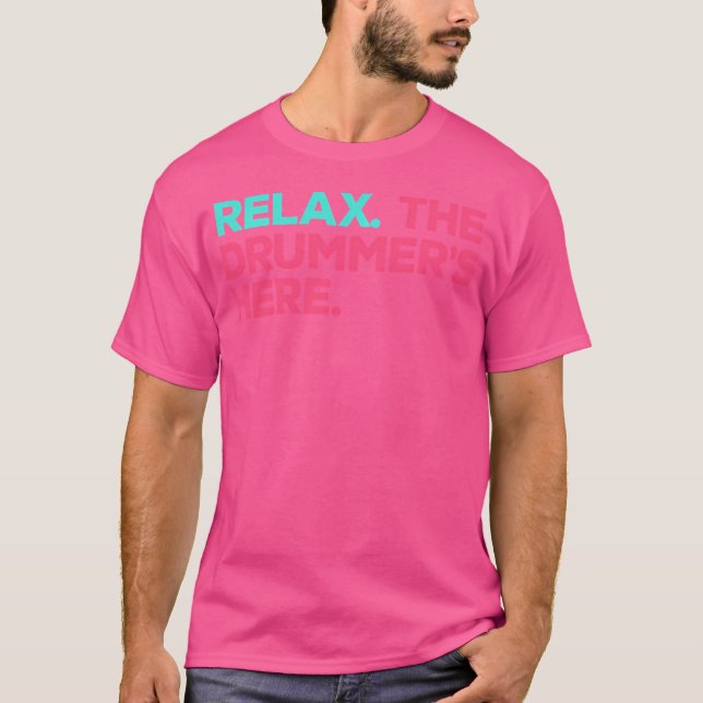 Drummer Drum Player Snare Hi-Hat Trap Set Älskare  T Shirt (Framsida)