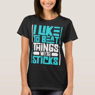 Drummer Drummer Music Drum Set Drumming Instrument T Shirt