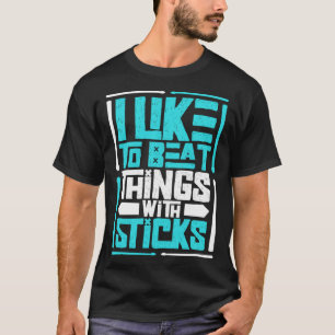 Drummer Drummer Music Drum Set Drumming Instrument T Shirt