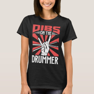 Drummer Drummer Music Drum Set Drumming Instrument T Shirt
