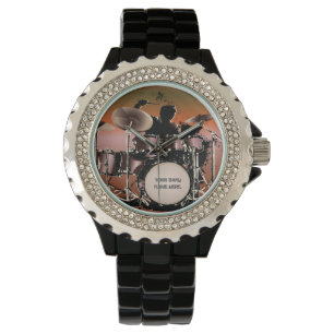 Drummer Drummer Set Watch Armbandsur