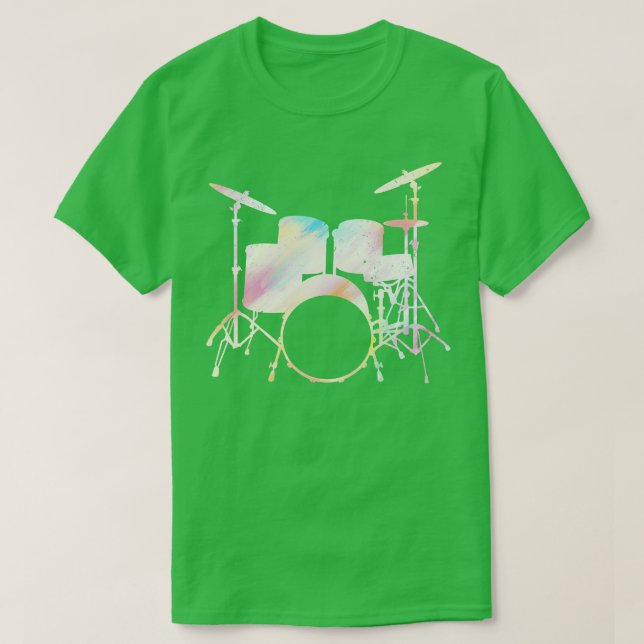 Drummer Drums Drumsticks Musician Outfit 7 T Shirt (Design framsida)