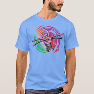 Drummer Drums Drumsticks Musician Outfit 8 T Shirt