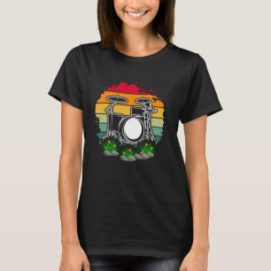 Drummer Drumset-Vintage T Shirt