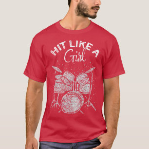 Drummer Drumsticks Drum Kit T Shirt