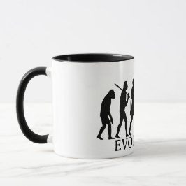 Drummer Evolution Mug Mugg