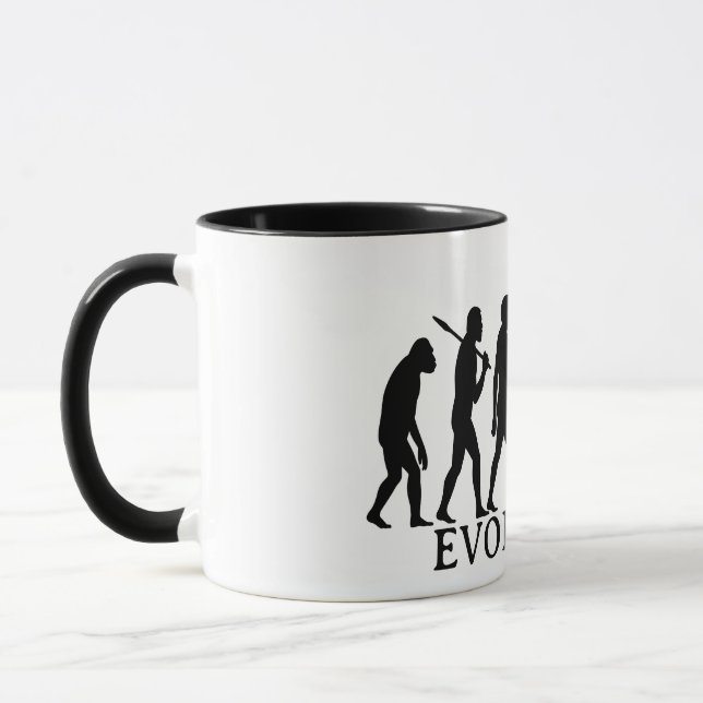 Drummer Evolution Mug Mugg (Vänster)