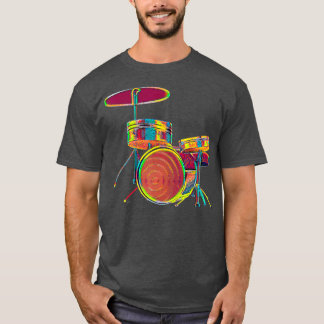 Drummer för trummatning t shirt