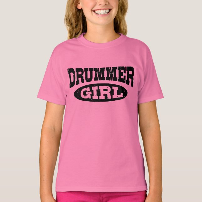 Drummer Girl Tröja (Framsida)