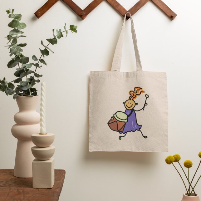 Drummer Girl Tygkasse (Skapare uppladdad)