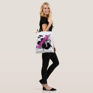 Drummer Girl Tygkasse