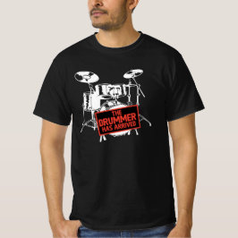 Drummer har anlänt t shirt