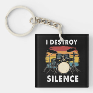 Drummer I Destroy Silence Drum