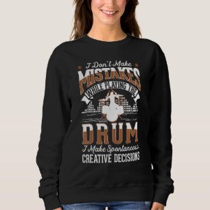 Drummer Kreativ Beslut Drum Sticks Drummer T Shirt