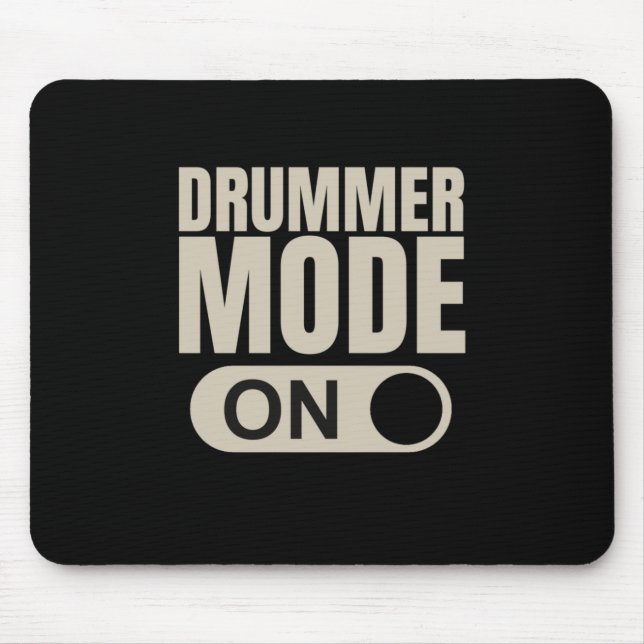 Drummer-läge på musmatta (Framsidan)