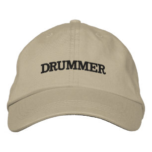 Drummer-lock Broderad Keps
