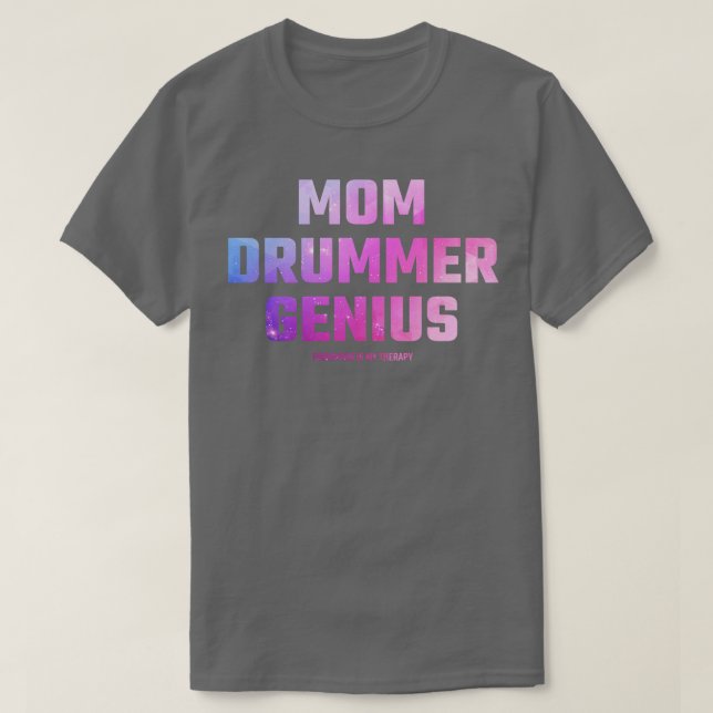 drummer mamma t shirt (Design framsida)