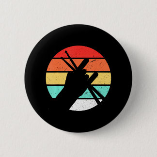 Drummer Manar Percussion Älskare Drum Kit Knapp