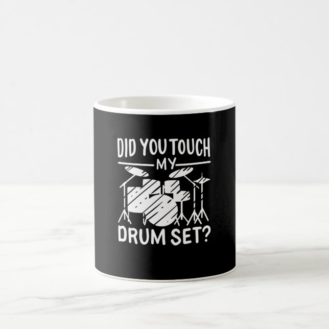 Drummer - Min trumuppsättning Kaffemugg (Center)