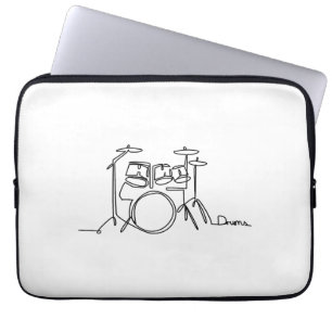 Drummer Music Design One-Line Drums Laptop Fodral