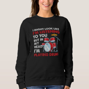 Drummer Musician, men i mitt huvud spelar jag damm T Shirt